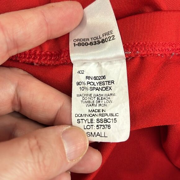 Varsity Sport Scarlett Red Motion Flex Shorts Size S - Picture 4 of 4